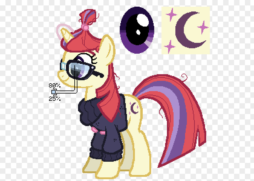 Clipboard Pony Color Palette PNG