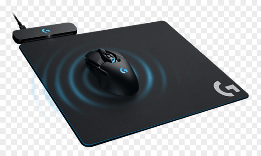 Computer Mouse Logitech Powerplay Wireless Charging System, Station G903 Mats PNG