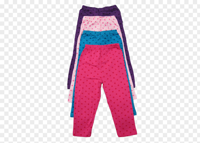 Polka Dots Leggings Pajamas Pattern Pink M Pants PNG