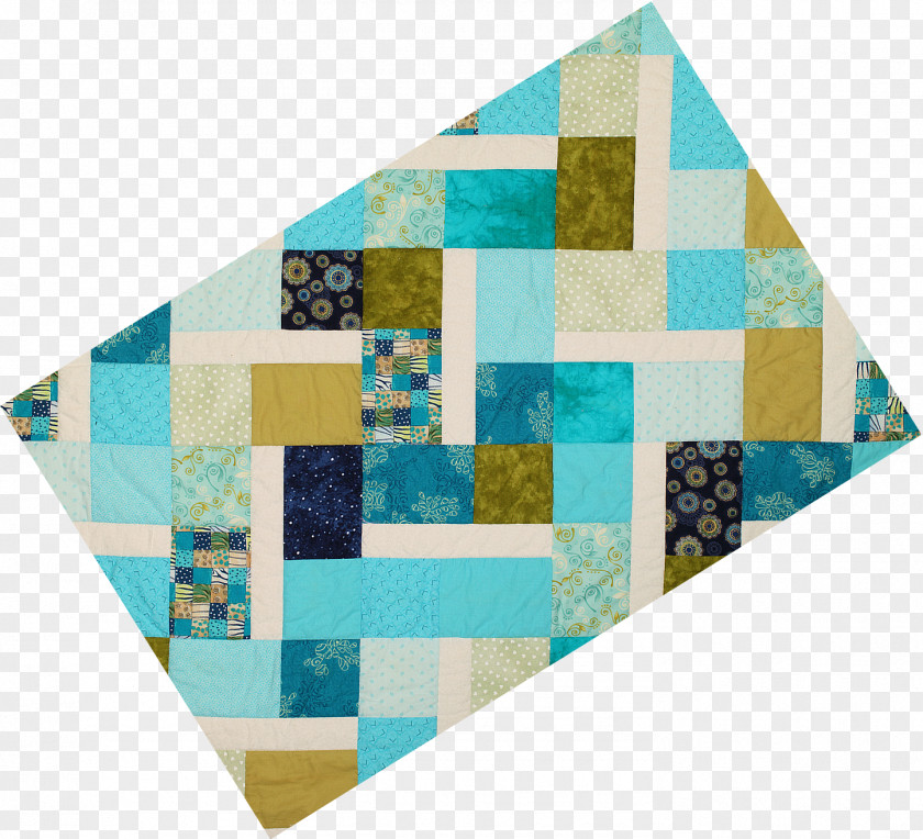 Quilted Off White Flannel Teal Turquoise Textile Pattern Square Meter PNG