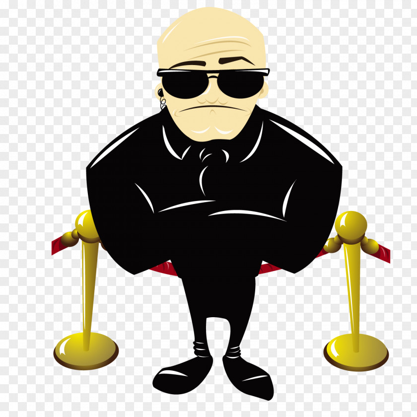 Serious Man Wearing Sunglasses Royalty-free PNG