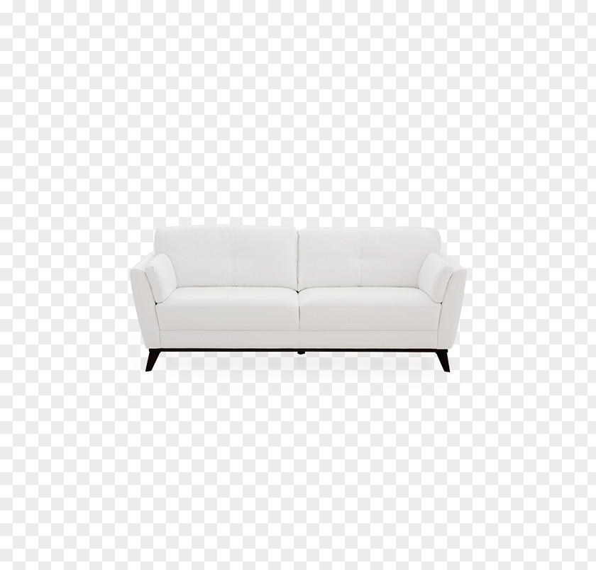 White Sofa Couch Bed Furniture Comfort PNG