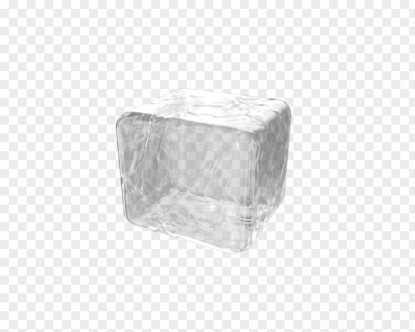 An Ice Cube White Black Pattern PNG