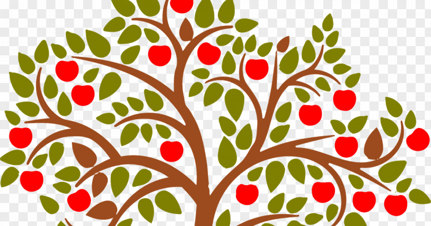 August Eighteen Summer Discount Apple Tree Clip Art PNG