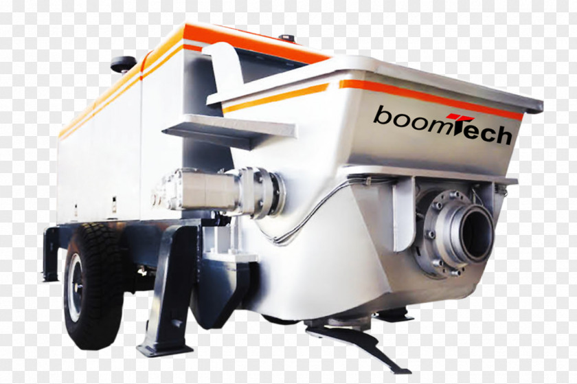 Concrete Pump Machine Industry PNG