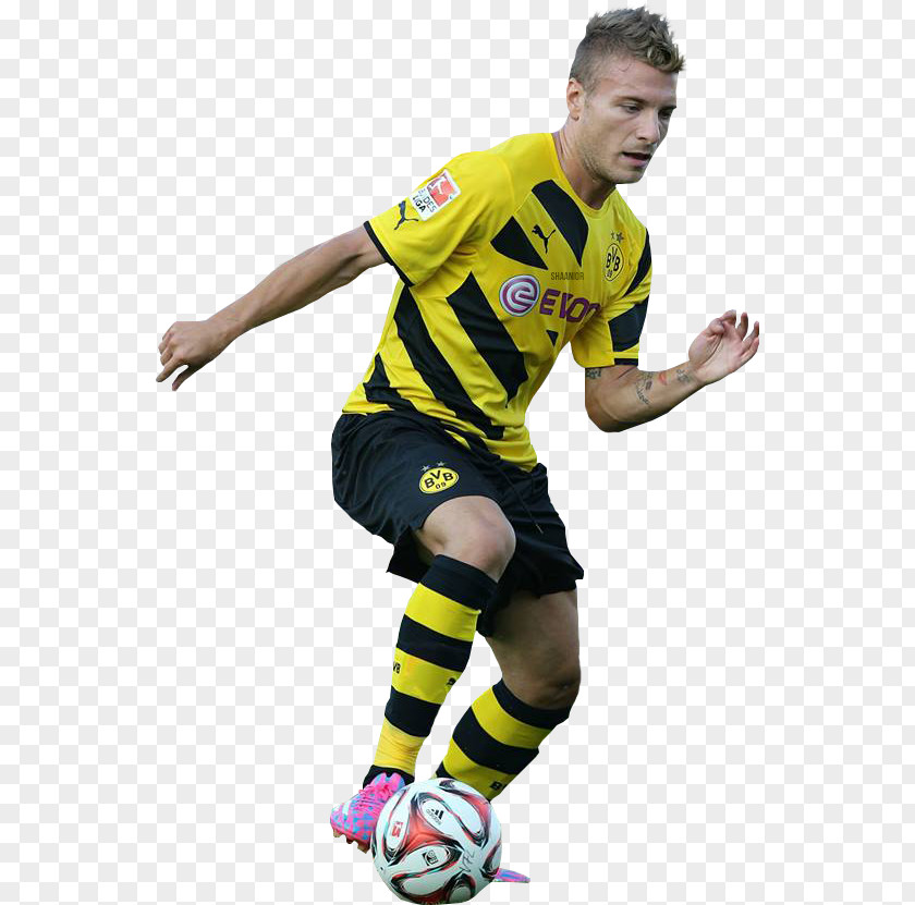Football Ciro Immobile Soccer Player Borussia Dortmund Italy National Team PNG