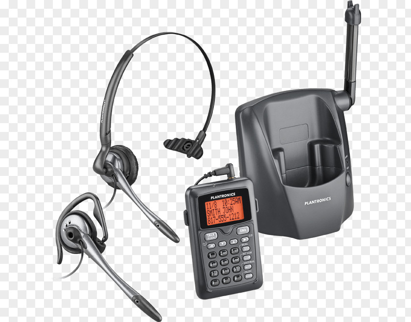 Headphones Plantronics CT14 Cordless Telephone PNG