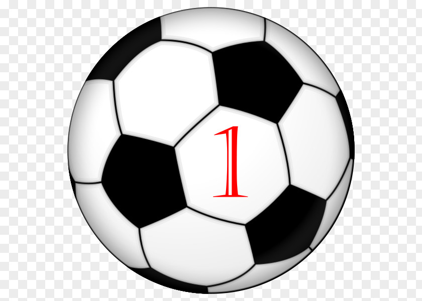 Number One Football Sport Clip Art PNG