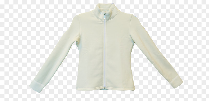 Polar Fleece Sleeve Blouse Top Collar Jacket PNG