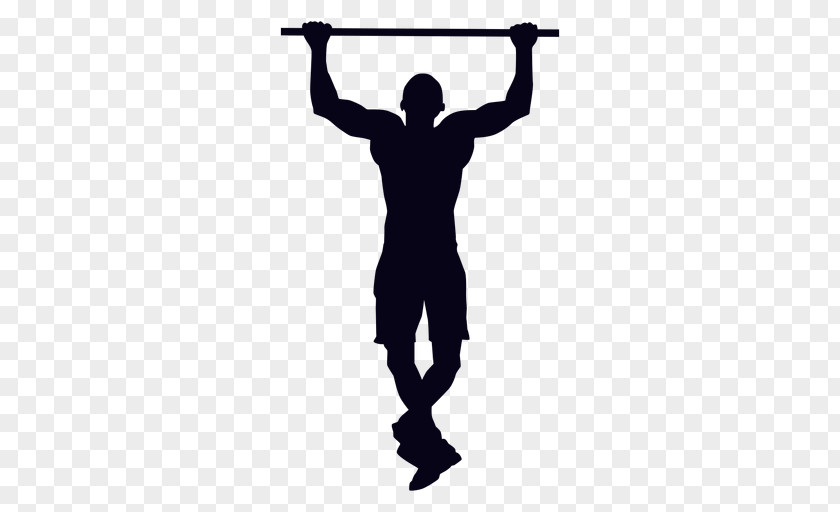 Silhouette CrossFit Exercise Calisthenics T-shirt PNG