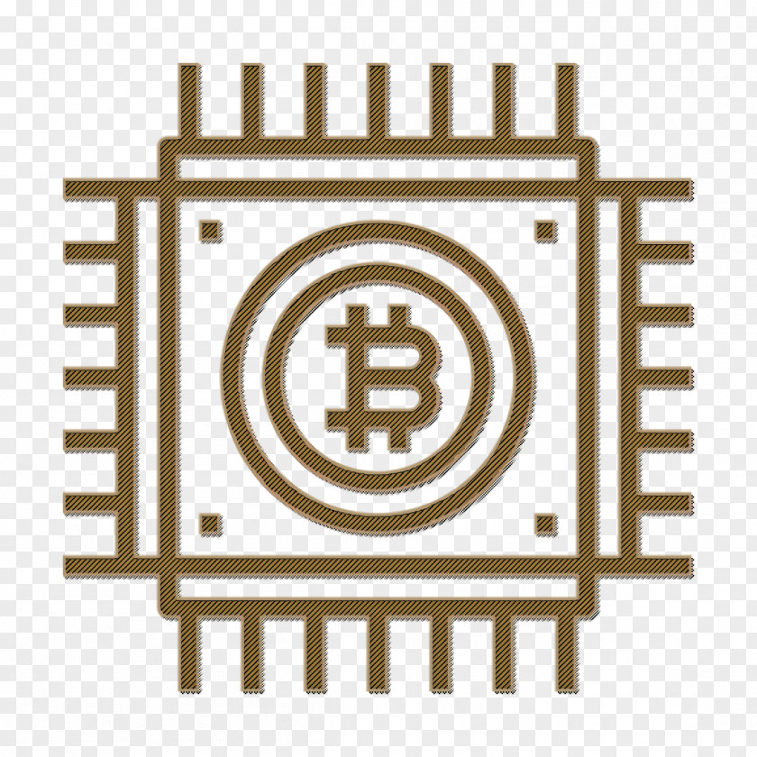 Bitcoin Icon Processor Cpu PNG