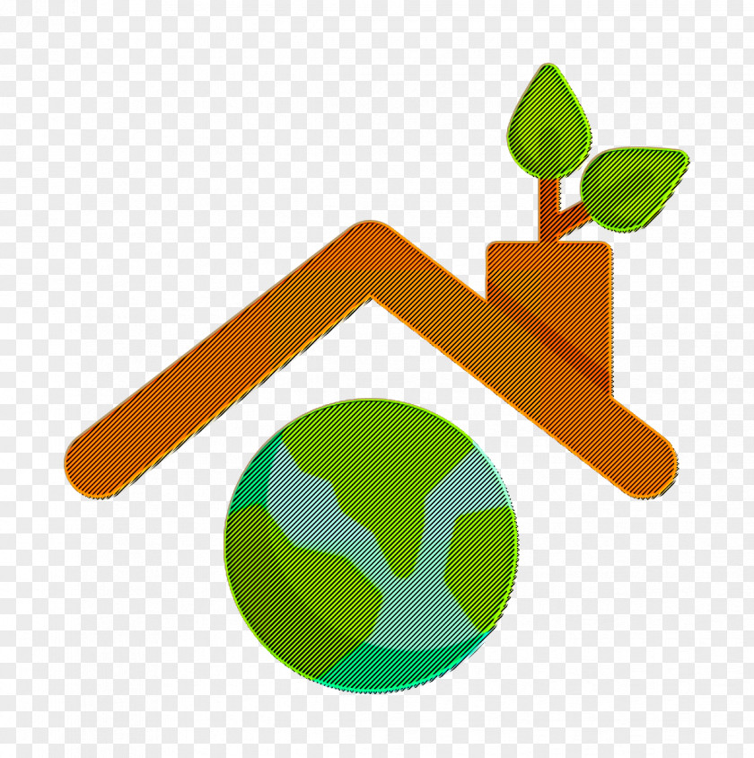 Earth Day Icon Roof PNG