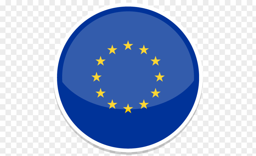 European Union Circle Symmetry Pattern PNG