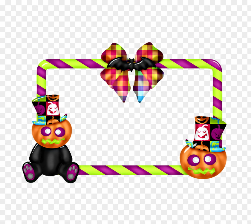 Halloween Border Pumpkin Holiday Clip Art PNG