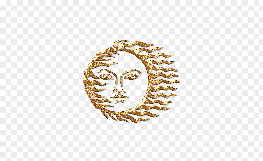 Sun God Gold Clip Art PNG