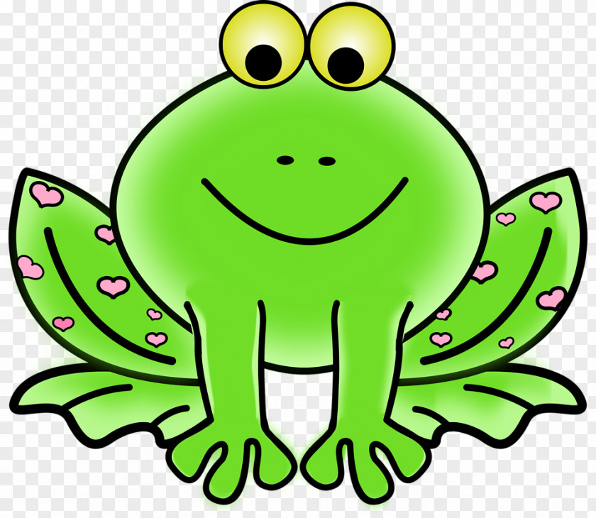 The Coloured Umbrella Frog Download Clip Art PNG