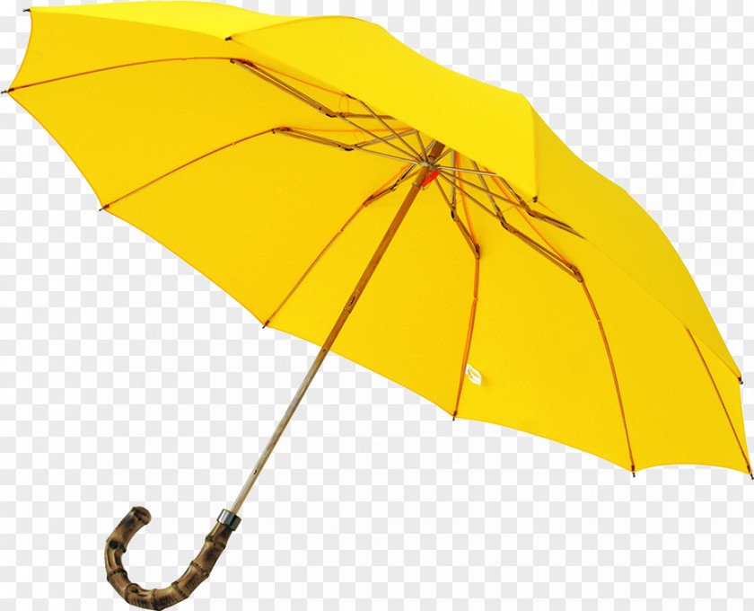 Umbrella London Undercover Umbrellas Whangee Handle Yellow PNG