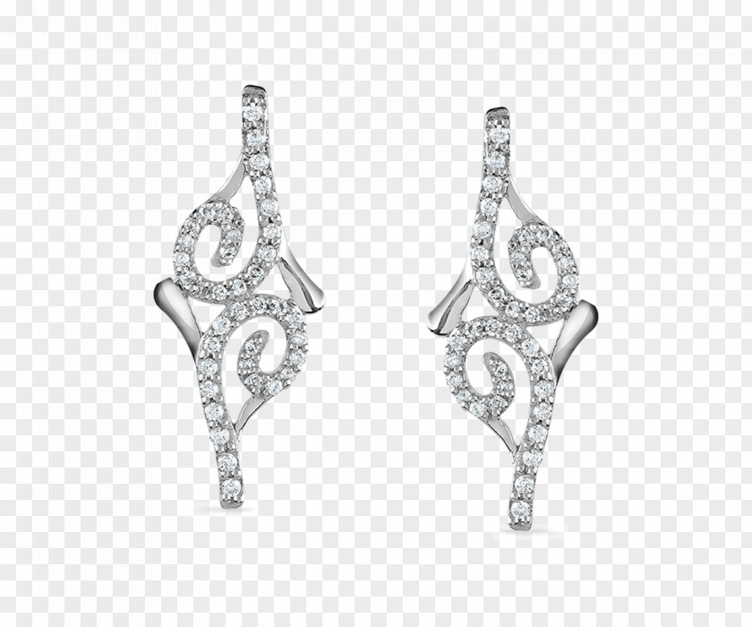 Winking Woman Earring Jewellery Platinum Silver Jewelry Design PNG