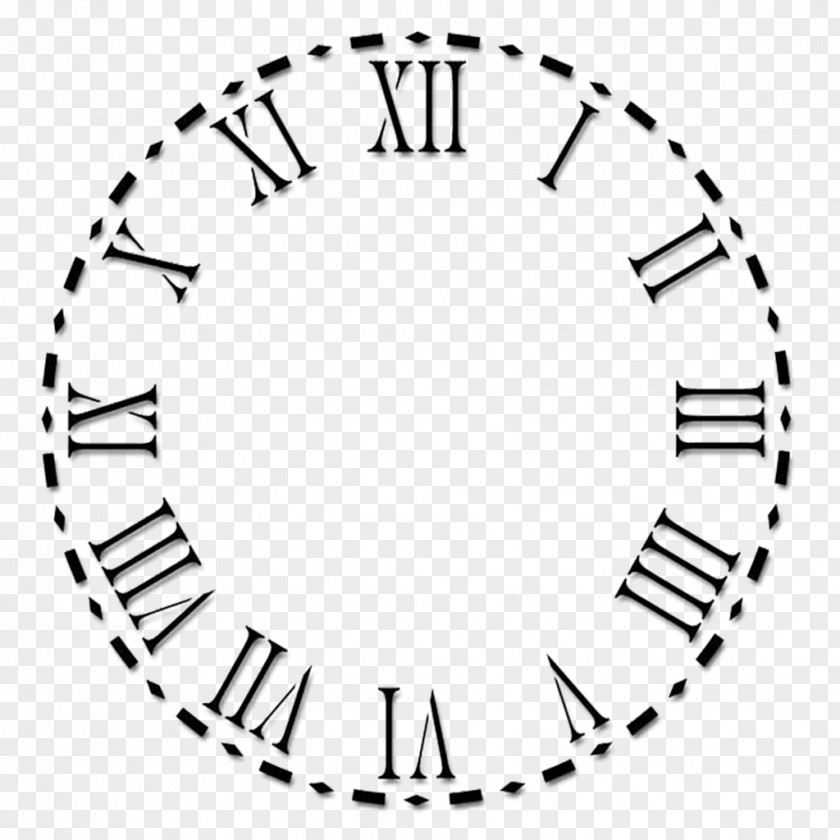 Clock Face Roman Numerals Numeral System PNG