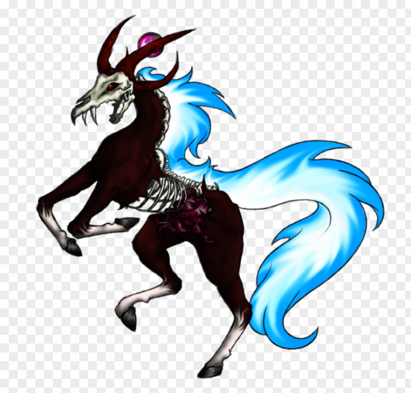 Demonic Mustang Legendary Creature Longma Ninetales Vulpix PNG