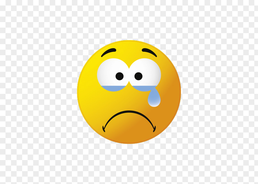 Smiley Emoticon Crying Sticker PNG