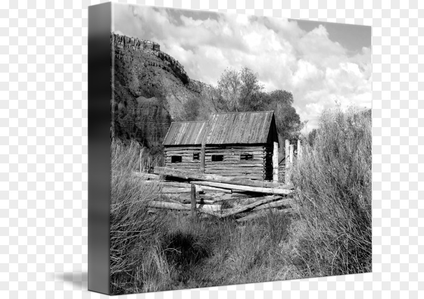 Wall Hole Shack House Monochrome Photography Building PNG