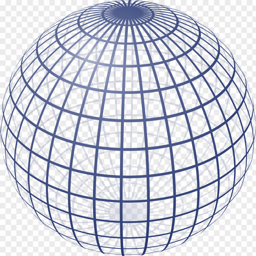 Wireframe Sphere Website Two-dimensional Space Geometry Three-dimensional PNG