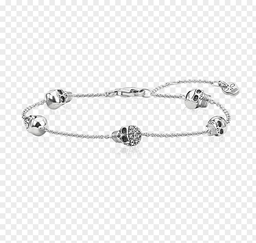 Dazzling Aura Bracelet Sterling Silver Thomas Sabo Diamond PNG