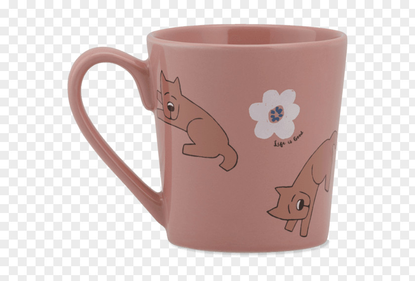 Mug Coffee Cup Life Is Good Company PNG