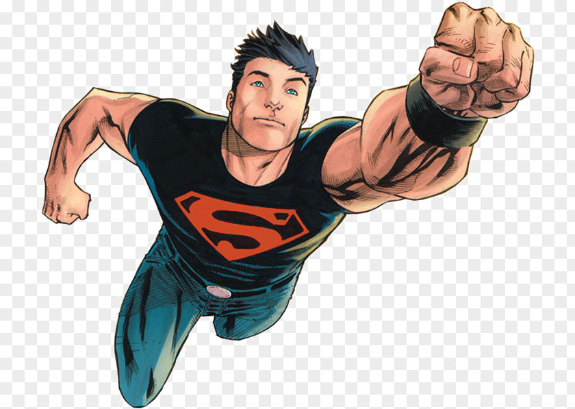 Superman Superboy Clark Kent Wally West Comics PNG