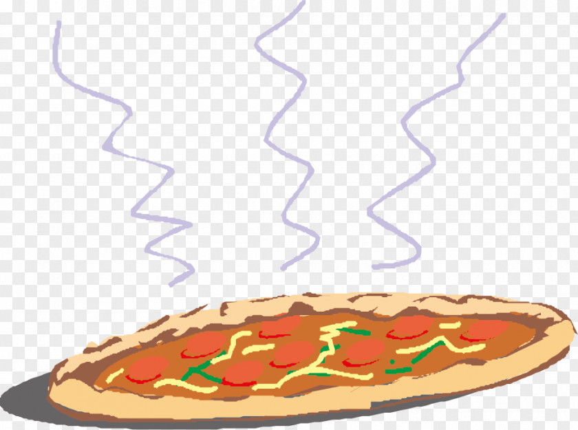 Vector Pizza Just Out Of The Oven Hamburger Take-out Cuisine Clip Art PNG