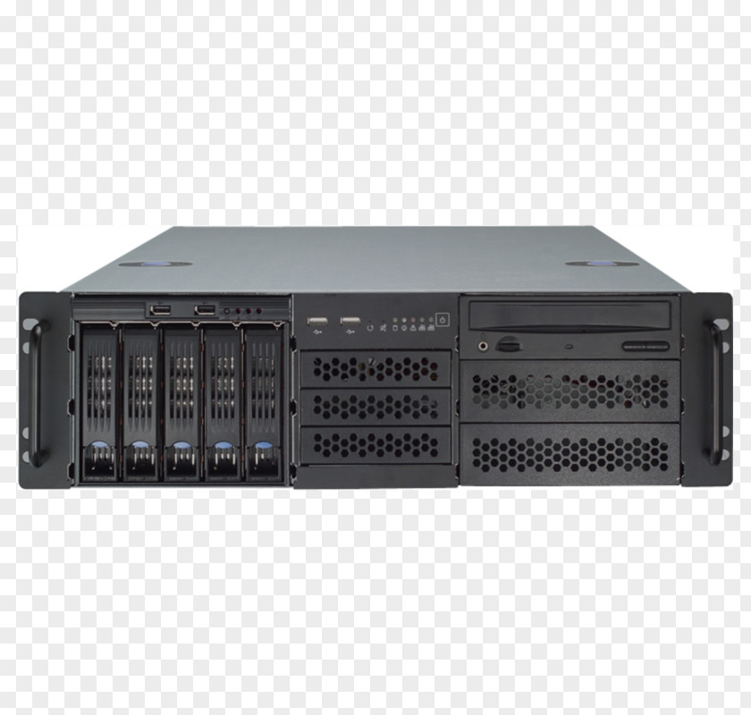 19-inch Rack Electronics Disk Array Computer Servers Power Converters PNG