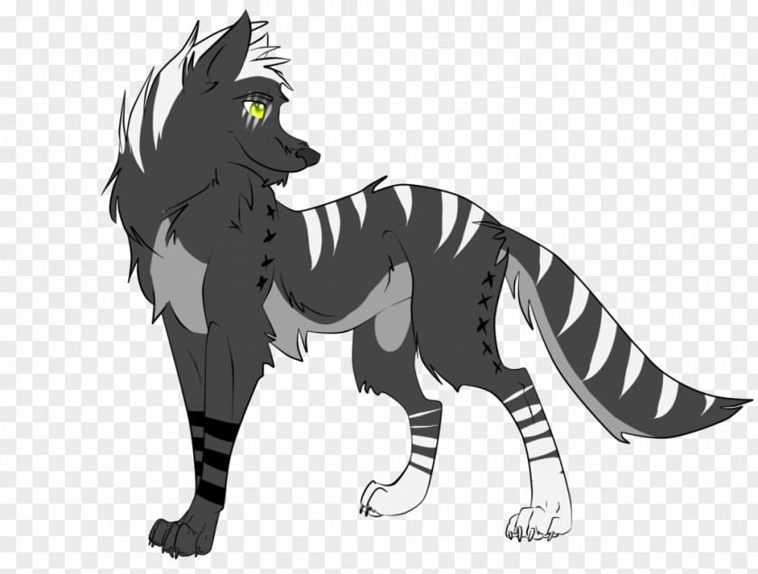 Colorful Geometric Stripes Shading Cat Black Wolf Dog Drawing Canidae PNG