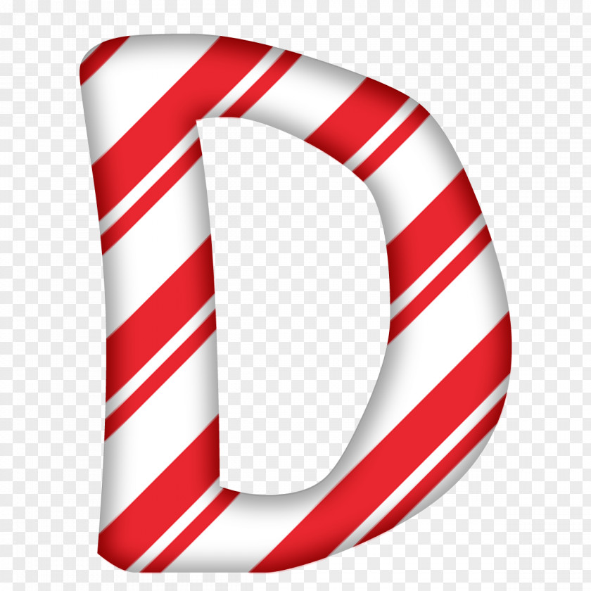 Letter E Candy Cane Santa Claus Alphabet Christmas PNG