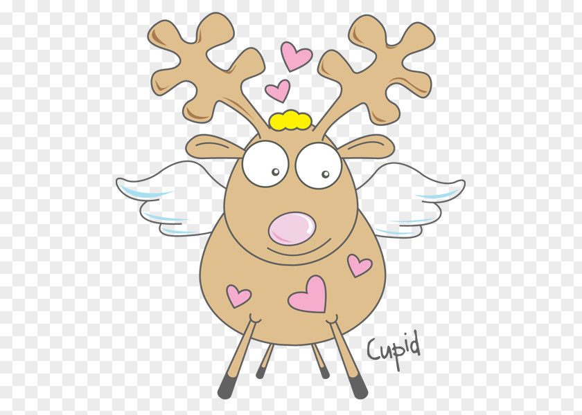 Reindeer Rudolph Santa Claus Clip Art PNG