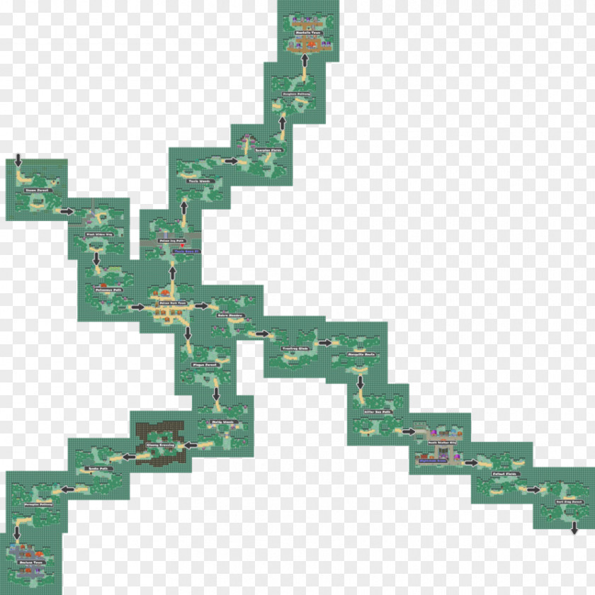 World Map MonsterMMORPG The Binding Of Isaac Pokémon PNG