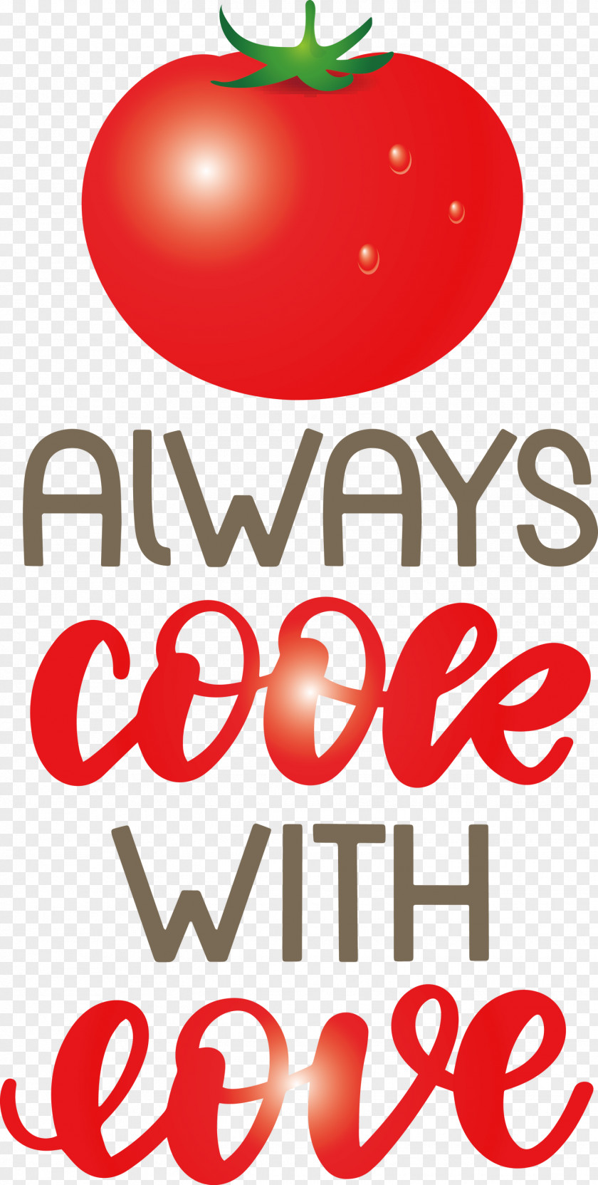 Always Cook With Love Food Kitchen PNG