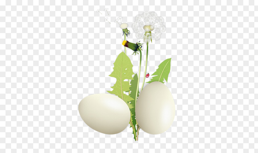 Christmas Creative Dandelion Flowers Eggs Easter Icon PNG