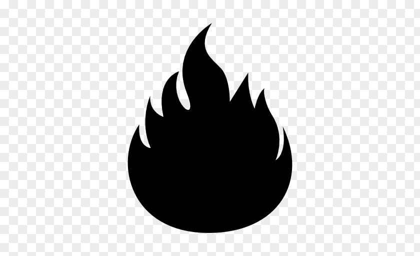 Fire Letter Flame Silhouette PNG