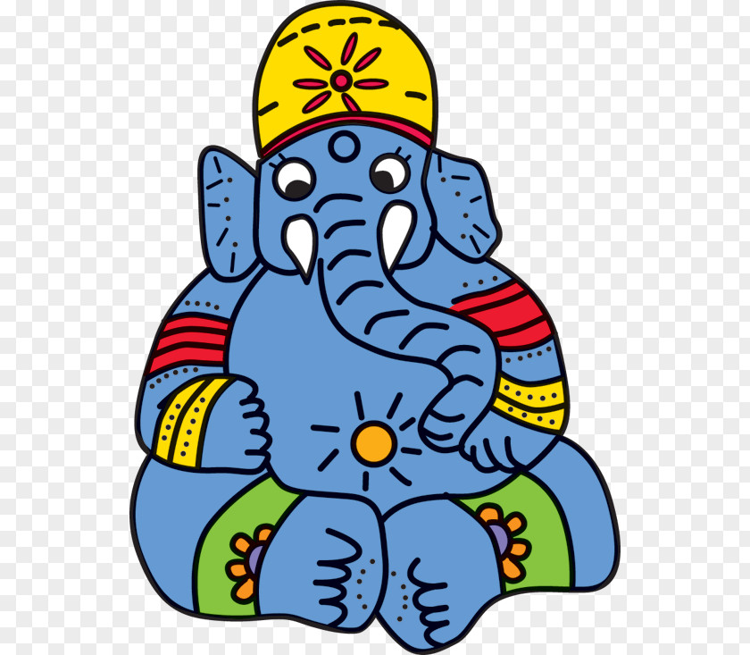 Ganesha Cartoon Clip Art PNG
