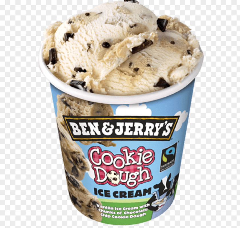 Ice Cream Chocolate Chip Cookie Brownie Pizza Ben & Jerry's PNG