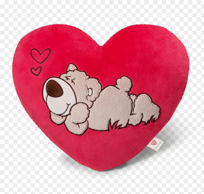 Mellow Lines Stuffed Animals & Cuddly Toys Plush NICI AG Cushion Valentine's Day PNG