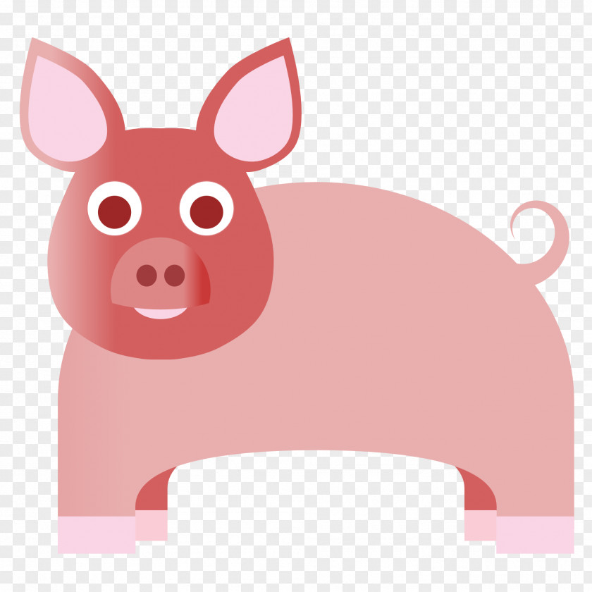 Pig Domestic Clip Art PNG