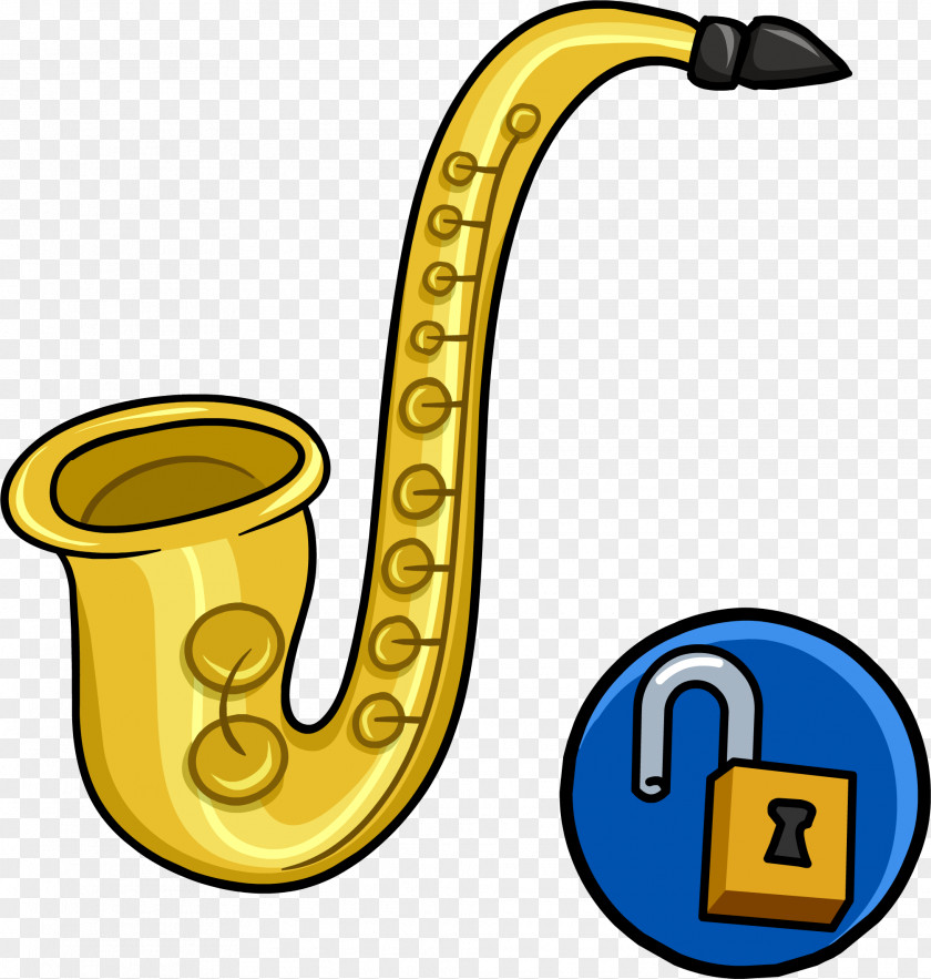 Saxophone Club Penguin Tenor Musical Instruments Alto PNG