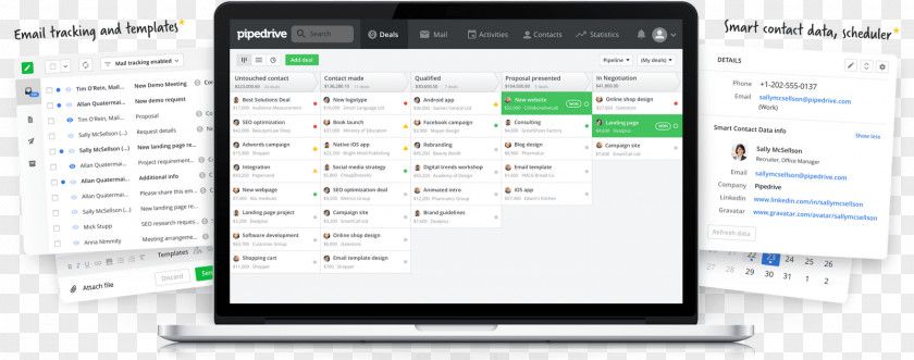 Business Computer Program Pipedrive Customer Relationship Management Organization PNG