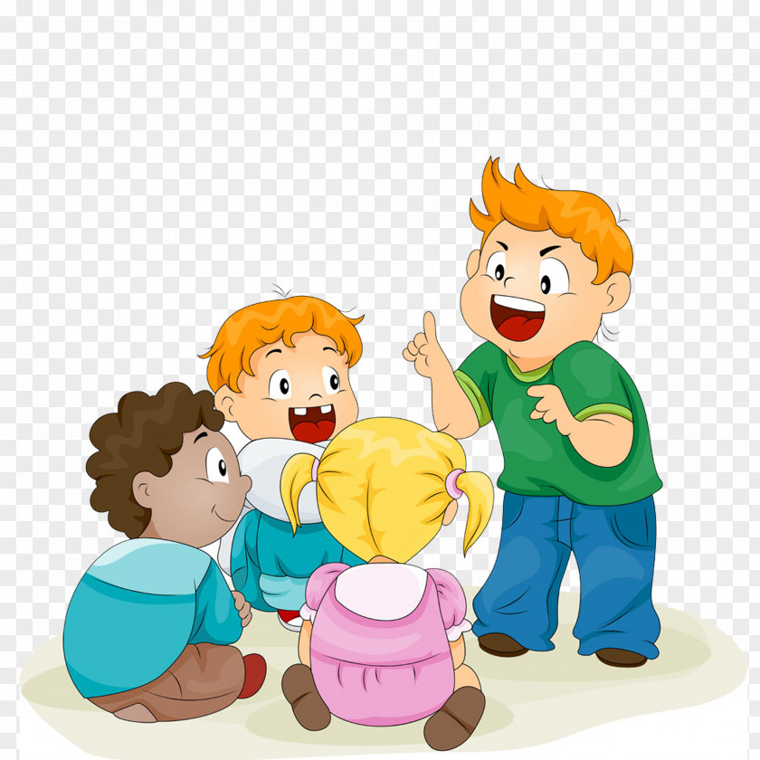 Children Playing In Storytelling Stock Photography Clip Art PNG