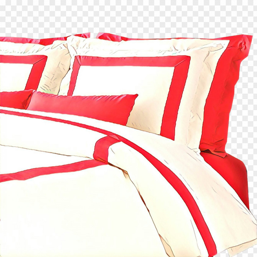 Cushion Furniture Bedding Red Duvet Cover Textile Pillow PNG