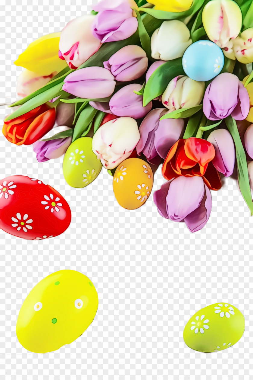 Flower Food Easter Egg PNG
