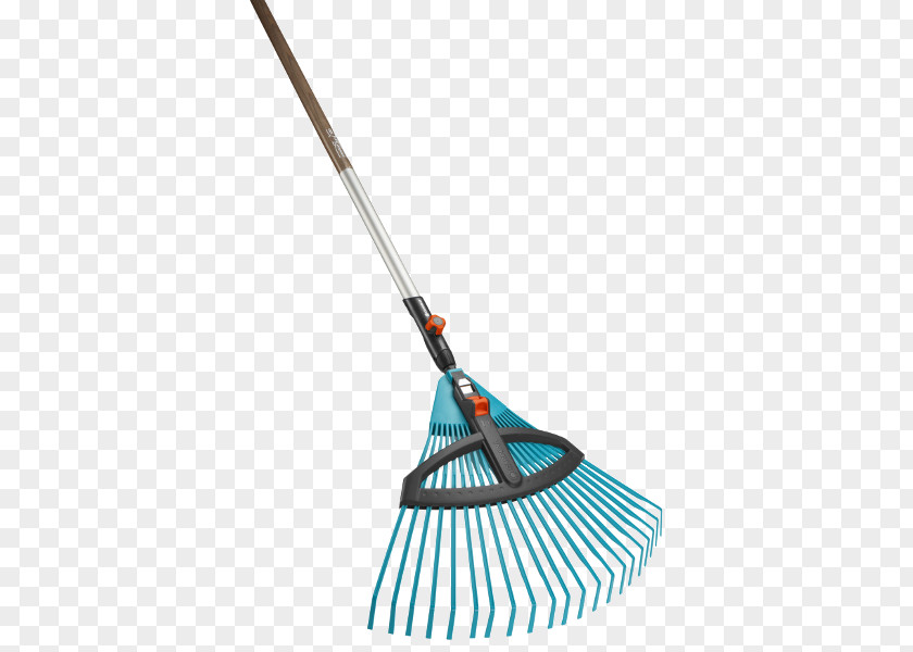 Rake Gardena Plastic Broom Bond 2060 7-Inch To 22-Inch Adjustable PNG