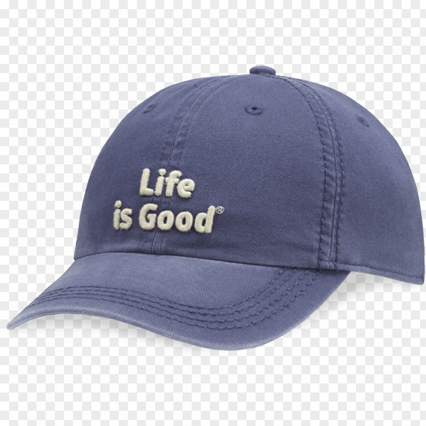 Baseball Cap Life Is Good Hat Shaft PNG